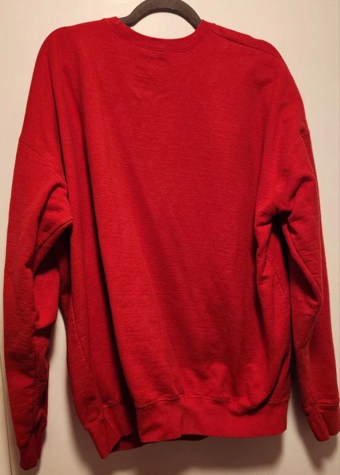 Sudadera Ann Arbor Novedad Fat Santa Navidad Para Hombre Roja 2xl Foto 4 de 4