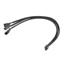 4 Pin Splitter Cable Fan Power Connector 1 to 3 Way for Cooling Fans