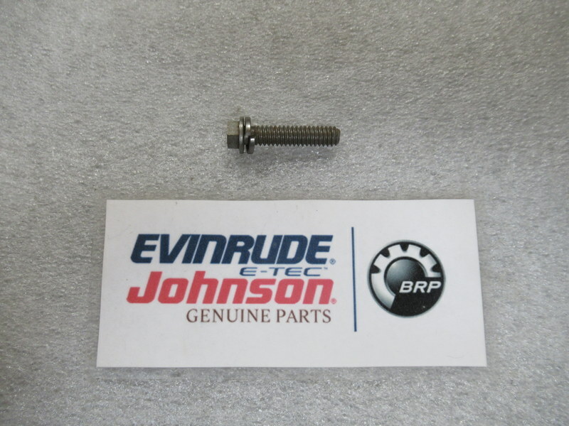 シーサー 2 Z2 Genuine OMC Evinrude Johnson 313076 Screw OEM New Factory