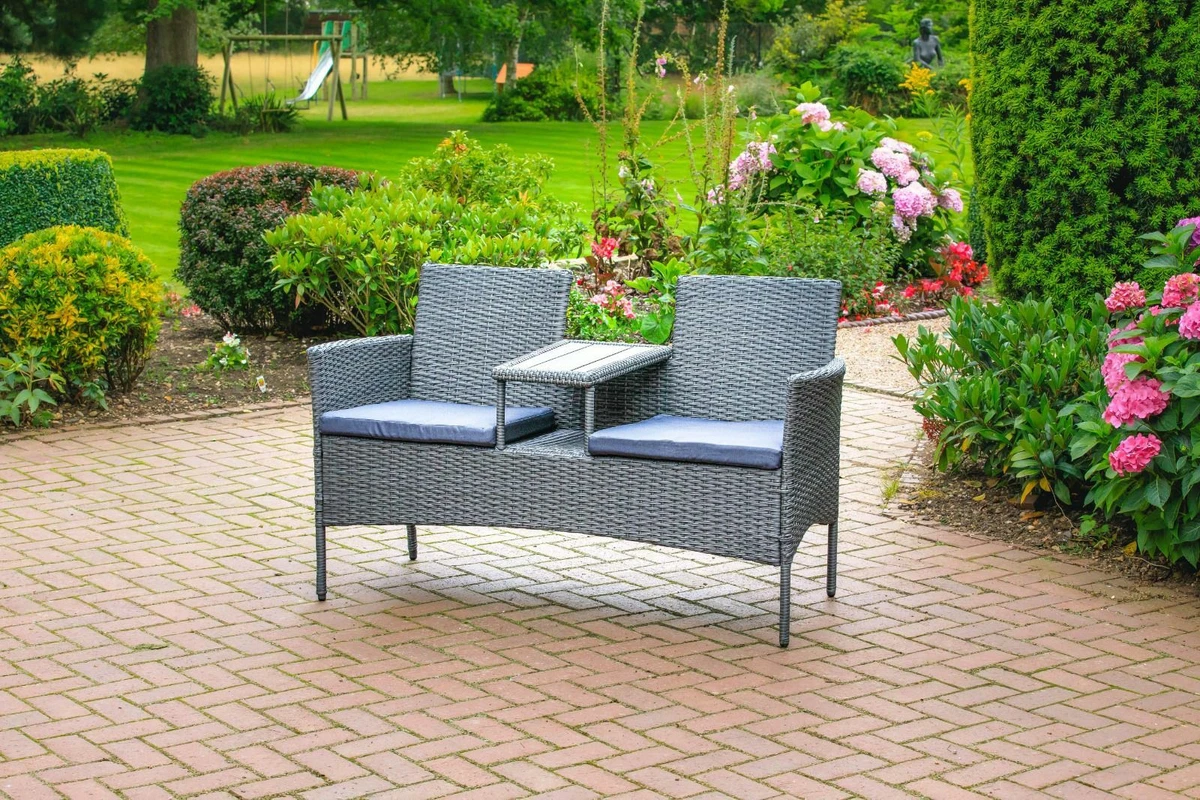 Rattan garden on sale set ebay