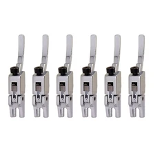 6Pcs Floyd Rose String Saddles for Electric Guitar Tremolo Bridge Double Locking