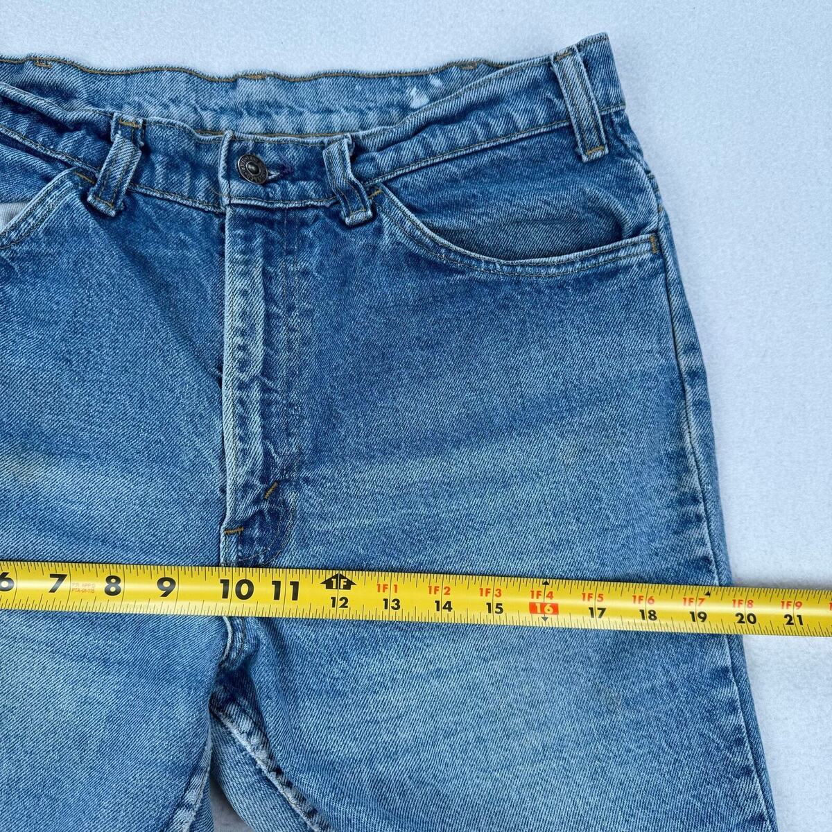 Vintage Levis Jeans 646 32x28 Medium Wash Flare Leg Bell Vintage Levis Jeans 646 32x28 Medium Wash Flare Leg Bell
