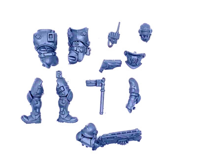 Adeptus Arbites Vox-Signifier Shotgun Exaction Squad Kill Team Warhammer 40K