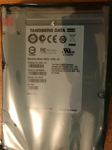 Tandberg Data 3500-LTO HP EB670B#350 800Gb Bande Drive Ultium LTO-3 SAS LTO3