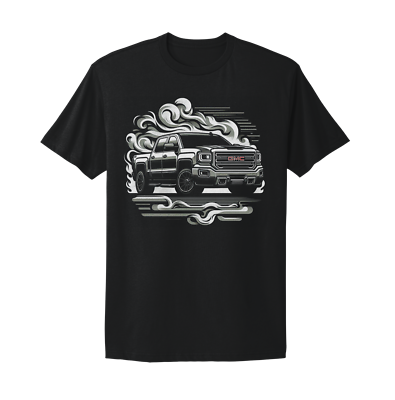 #ad #ad GMC Sierra Denali Truck GM AT4 Duramax Unisex Black T Shirt $18.95