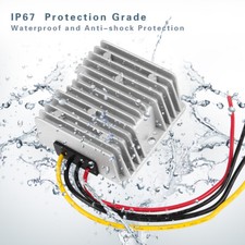 DC 48V 36V To DC 12V 10A 120W Golf Cart Voltage Reducer Converter Waterproof