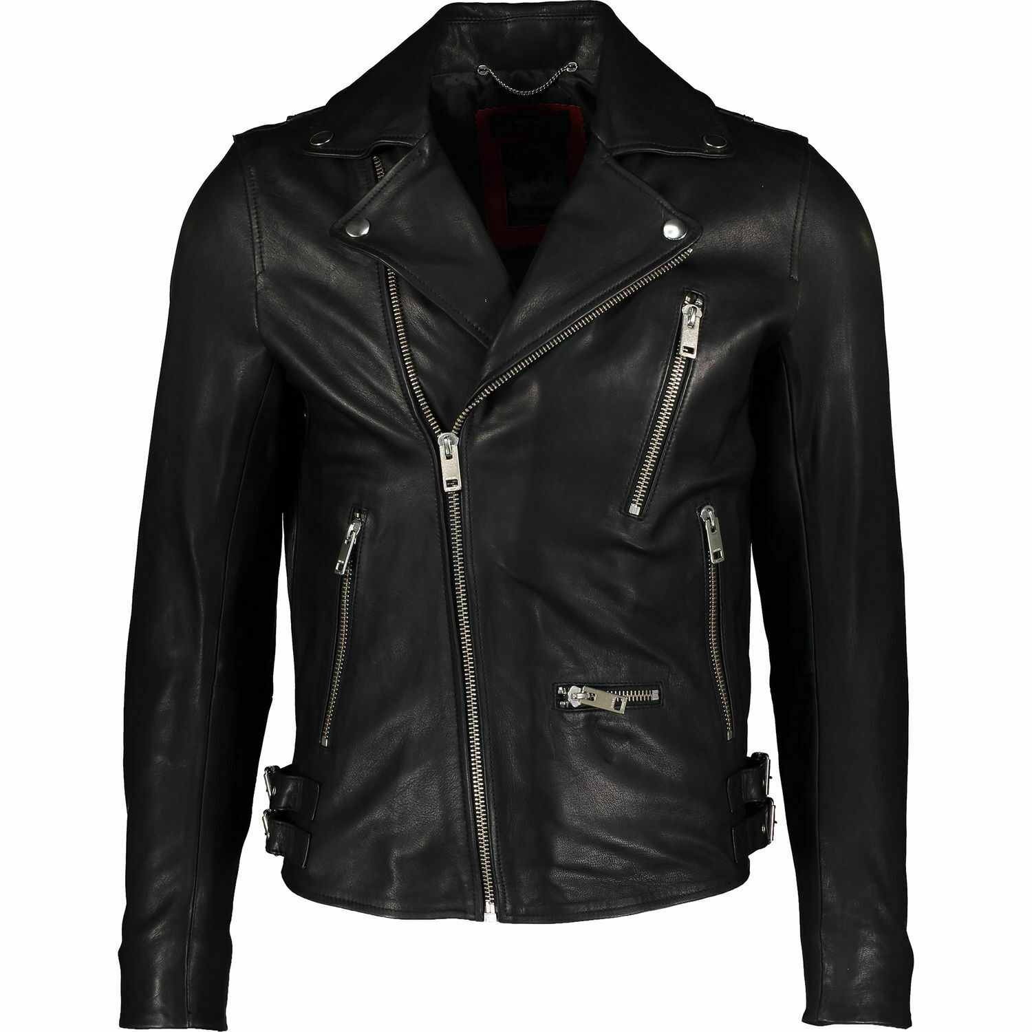 DIESEL Gibson Lamb Leather Jacket Size L ( fits M)  RRP £750
