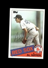 Al Nipper 1985 Topps Red Sox authentic autographed card