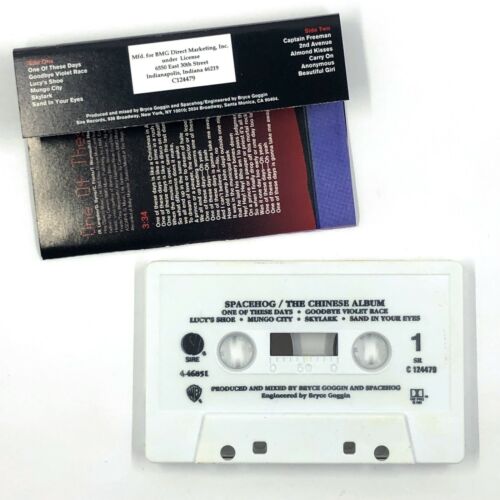 SPACEHOG THE CHINESE ALBUM Cassette Tape OG 1998 Indie Rock Rare - Picture 2 of 5