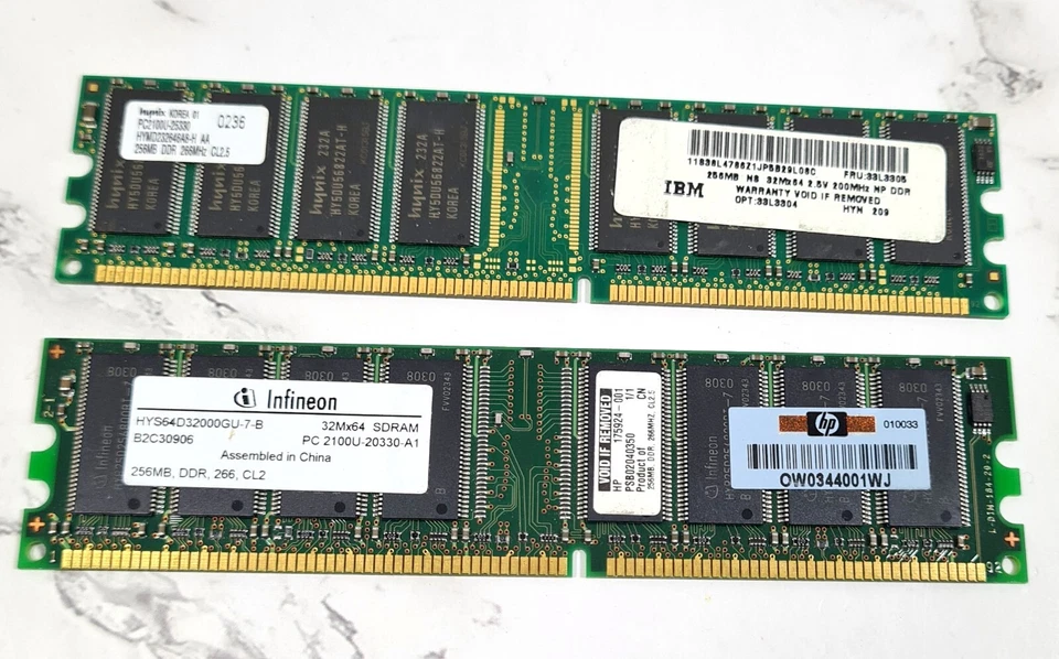 2 x RAM 256MB DDR 266 MHz - Image 2 of 4