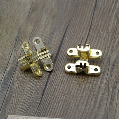 Small Invisible Cross Hinge Folding Table and Chair Hinge Furniture