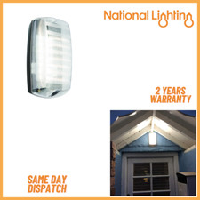 Outdoor Bulkhead Wall Light IP65 Cool White Waterproof Garden Wall Fixtures