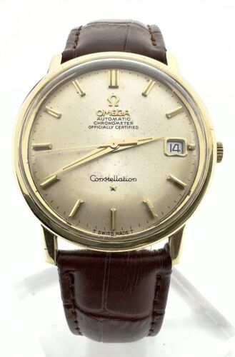 Omega Constellation Gents Automatic 1967 Collector Watch Box & Papers Ref 168010 - Afbeelding 1 van 19