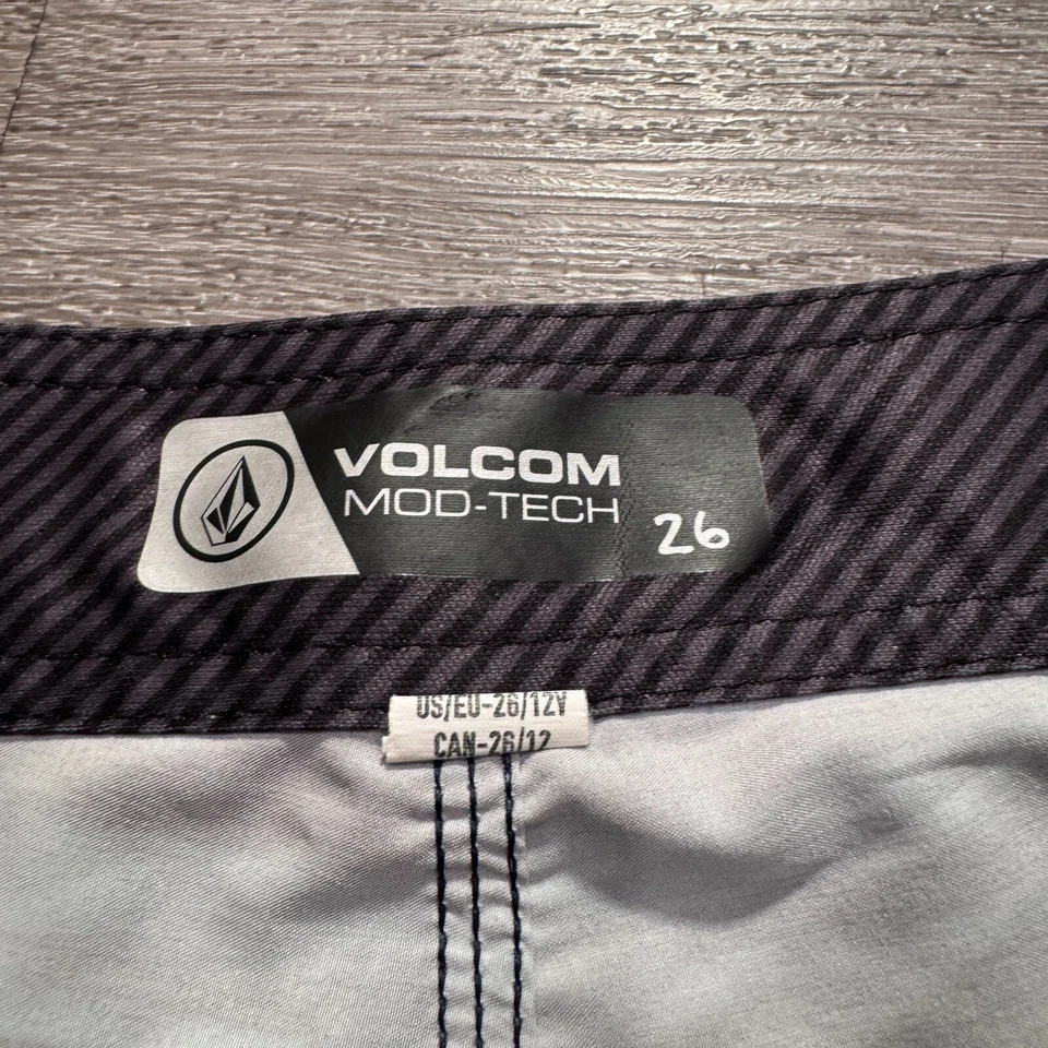 Volcom Board Shorts Mens 26 Modtech Water Repellent Surf Outdoor Multicolor - Image 3 of 4