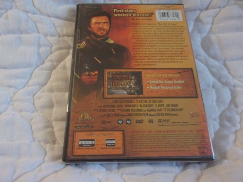A FISTFUL OF DOLLARS HANG 'EM HIGH THE GOOD BAD AND UGLY DVD LOT CLINT EASTWOOD - Picture 11 of 17