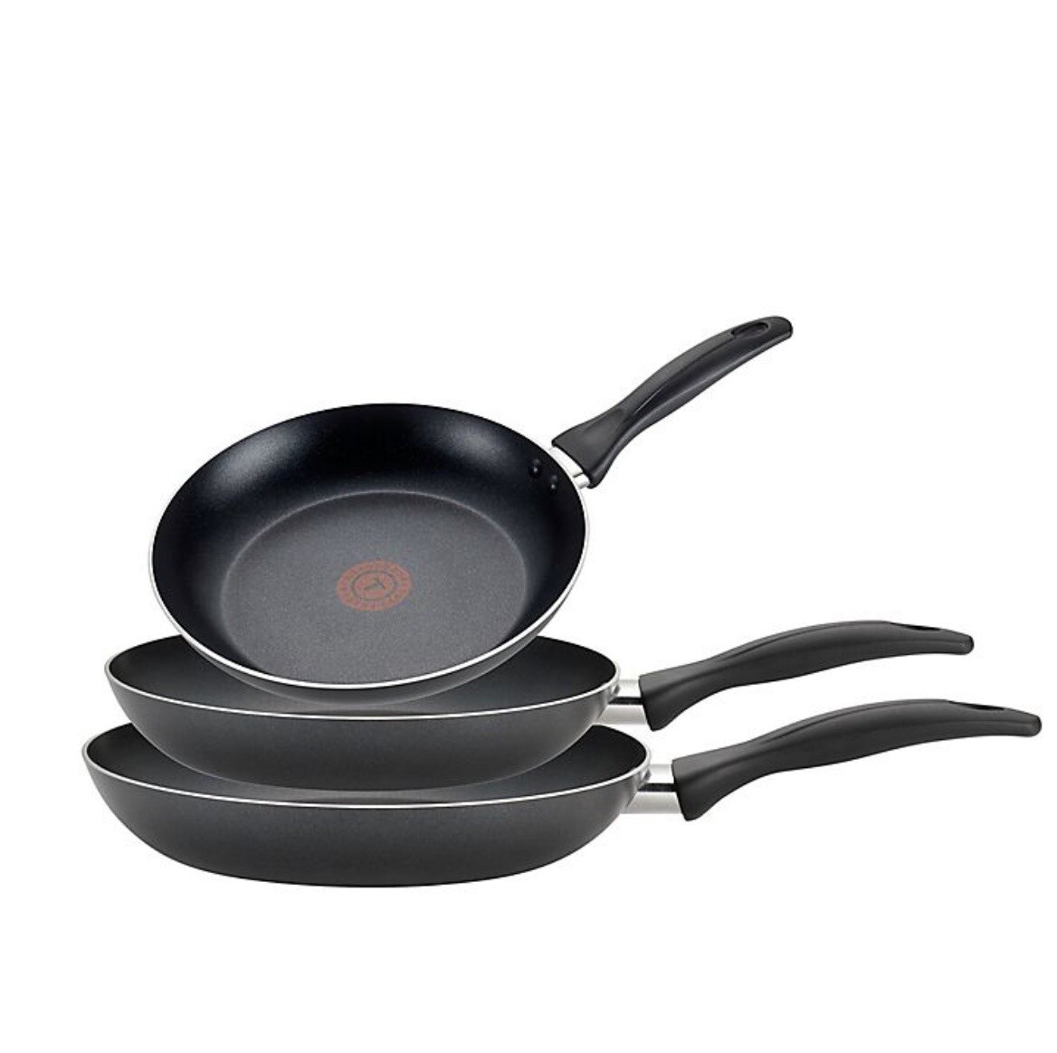 T-Fal, 3 Pc - Titanium Nonstick Thermo-Spot Heat Indicator Fry Pan