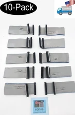 10-Pack NEW 9.5" Flat Floppy Drive Ribbon Computer Cable 34Pin FDD Desktop PC HP