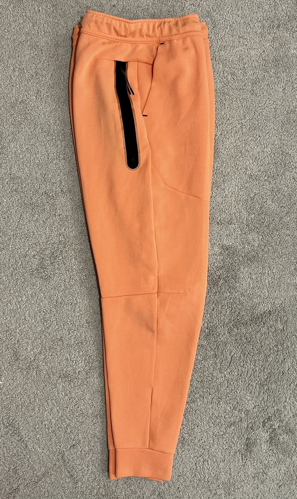 Nike Slim Fit Tech Fleece Jogger Sweatpants Orange Black CZ9918835 Men