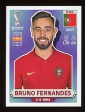 2022 Fifa World Cup Panini Sticker Qatar BRUNO FERNANDES Portugal POR12