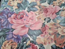 Vintage Gift Wrap wrapping Paper Sangamon Floral 2 sheets Any Occasion New