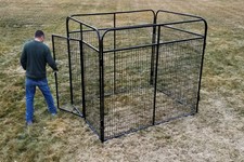 6' X 8' Basic Standard Dog Kennel Powder-Coated 