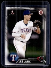 2016 Bowman Chrome 1st Bowman Charles Leblanc Rookie #BD-103 Texas Rangers