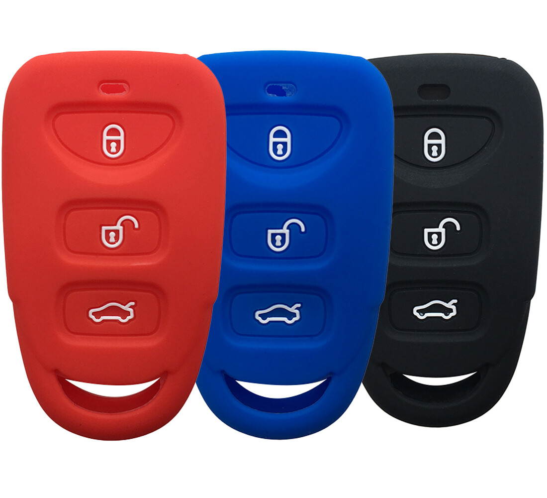 Key Fob Case Silicone Protective Skin Case For Hyundai/Kia 4 - Foto 6