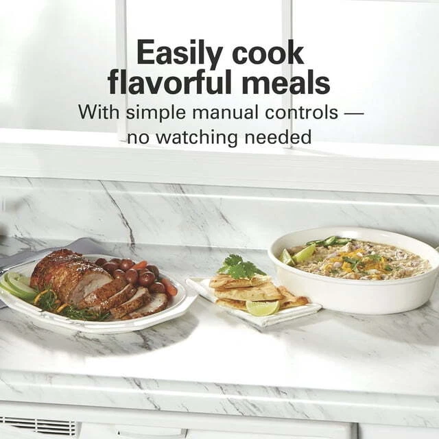 8qt Crock Pot 8qt Slow Cooker Big 10 quart 9 quart 8.5 Quart Huge XL qt Large - Image 3 of 4