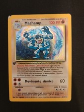 Machamp Holo 8/102 Set Base ITA PRIMA EDIZIONE Carta Pokemon