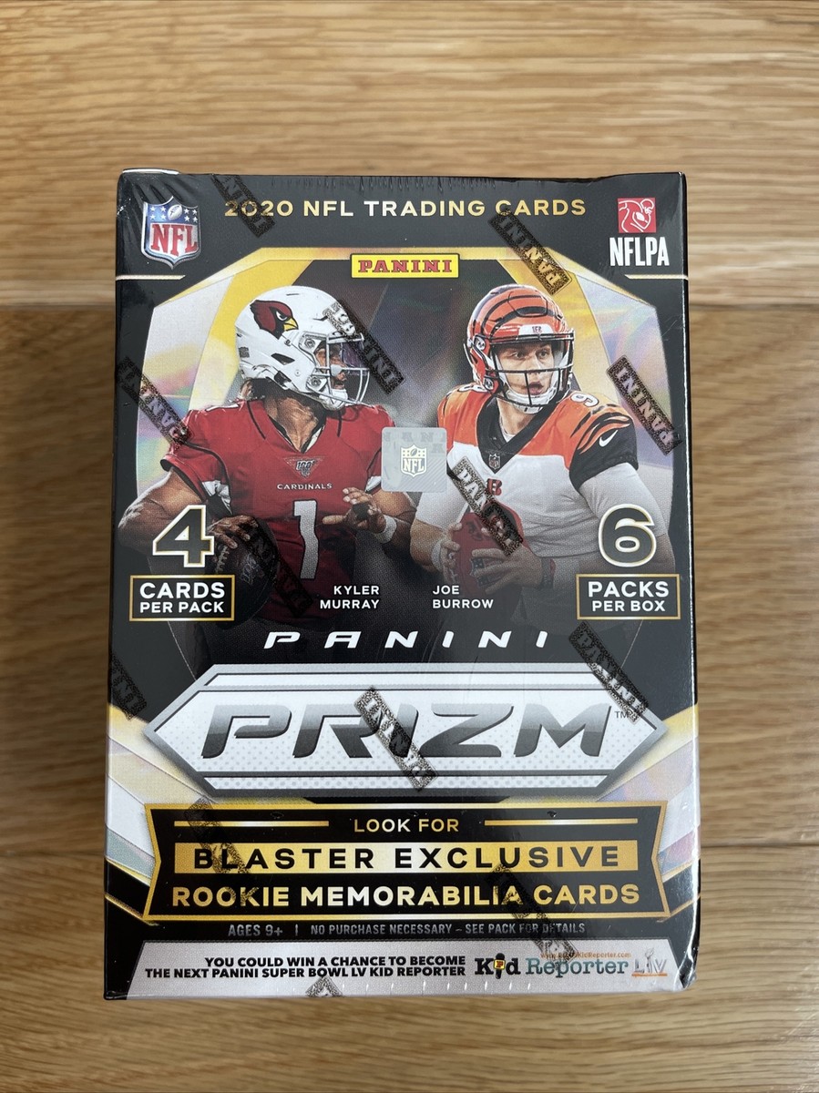 2020 Panini Prizm Football Factory Sealed 6 Pack Blaster Box Disco