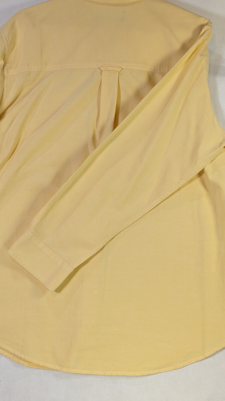 Chaps Solid Yellow 100% Cotton Large Long Sleeve … - image 17