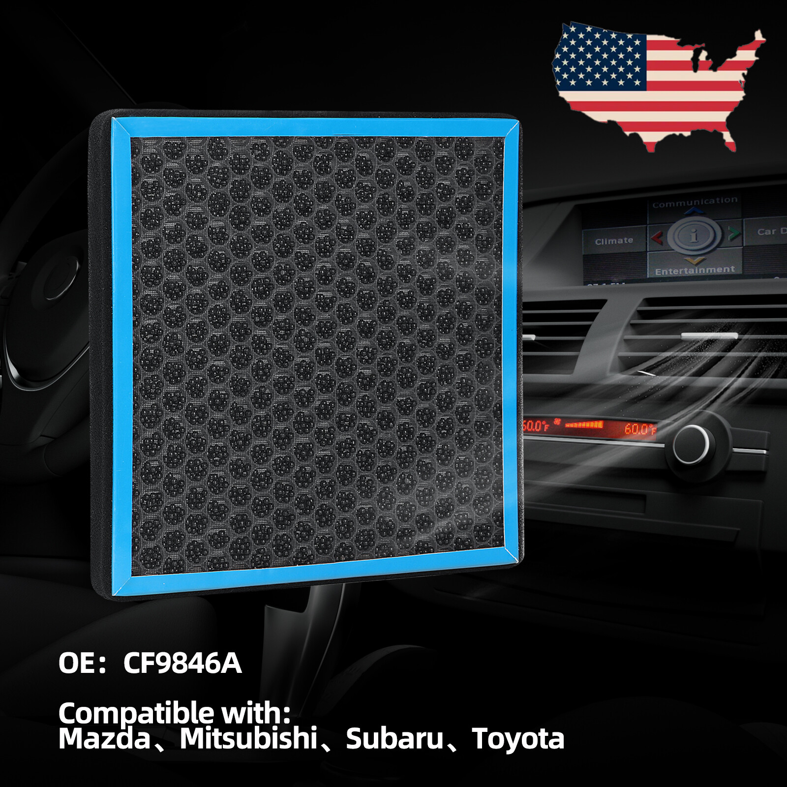 Cabin Air Filter for Mitsubishi Endeavor 20042011/Galant 20042012