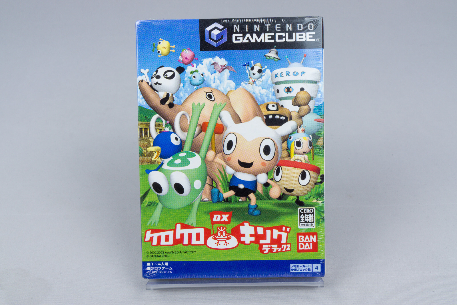 Nintendo Gamecube *Kero Kero King DX* Sealed / New / Neu NTSC-J Ribbit King
