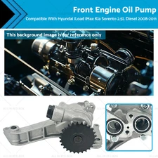 Front Engine Oil Pump Suitable for Hyundai iLoad iMax Kia Sorento 2.5L Diesel