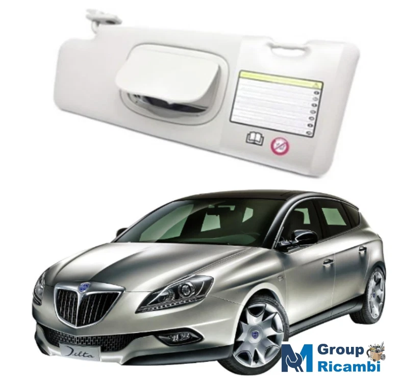 Pare-soleil Gauche D'occasion Pour Lancia Musa Phase 2 - Référence 735383409, état Bon, Garantie 12 Mois