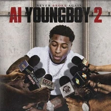 558594 YoungBoy Never Broke Again AI YoungBoy 2 Cover 16x12 WALL PRINT POSTER