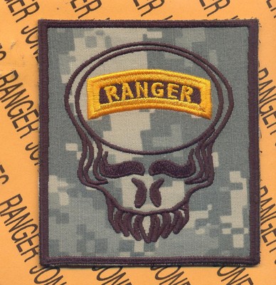 US Army Infantry Airborne Ranger tab LRRP LRP Dead Head ACU pocket ...