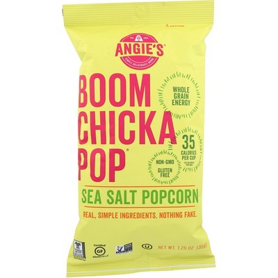 Angie'S Boom Chicka Pop Sea Salt Popcorn 1.25 Oz