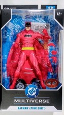 McFarlane DC Multiverse Detective Comics Batman Pink Suit Platinum Edition NEW