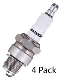 Autolite (4 Pack) Genuine Small Engine Copper Core Spark Plugs - 2634-4PK