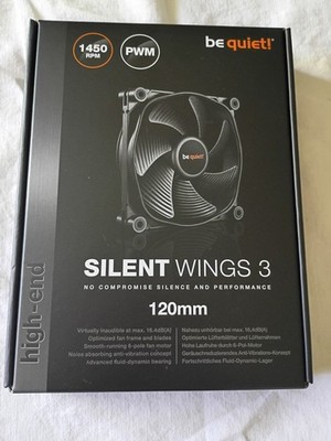 be quiet! Silent Wings 3 120mm PWM 1450RPM High-Speed Fan