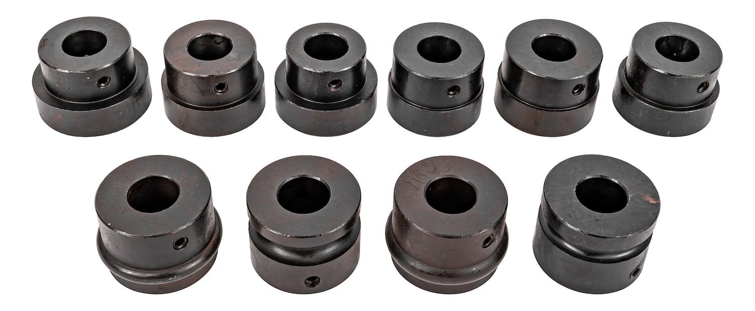 JEGS 81235 Bead Roller with Mandrels - Vise Mount - 17 Deep Throat