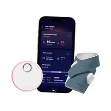  Dream Sock - FDA-Cleared Smart Baby Monitor - Track Live Pulse (Heart) Blue