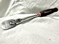 Snap-on Thlf72 14 Flex Head Ratchet Used Soft Grip Long Handle Mechanic Tool Snap-on Thlf72 14 Flex Head Ratchet Used Soft Grip Long Handle Mechanic Tool