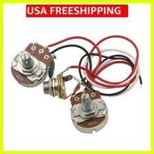 Bass Wiring Harness Prewired,250k Pots For Precision Bass Guitar 250K Pots 1V...