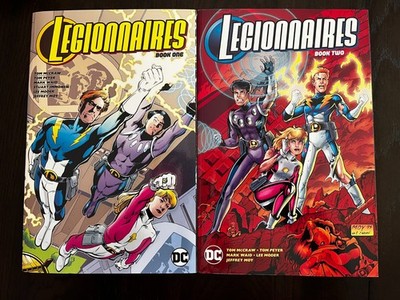 Legionnaires #1 (DC Comics June 2017) and Legionnaires #2 (DC Comics 2018)