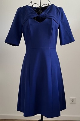 Bcbgmaxazria Kleid Cypress Royalblau Gr. XS / S Cocktailkleid