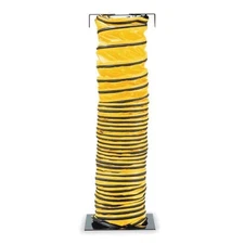 Allegro Industries 9550-15 Blower Ducting,15 Ft.,Black/Yellow