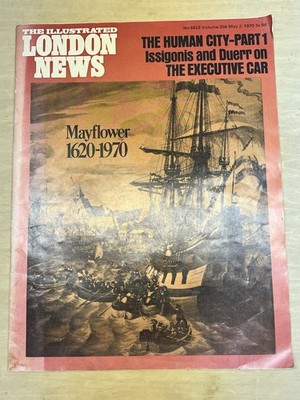the illustrated london news May 1970 Mayflower Issue 