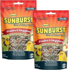 Higgins Sunburst Fruits  Veggies Gourmet Treats for 3 Ounce Pack of 2 